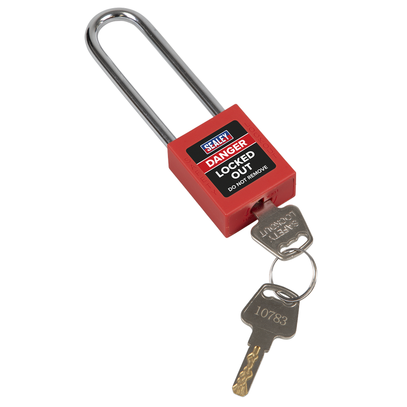Sealey Lockout Padlock EV12 with 6mm Steel Shackle