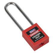 Sealey Lockout Padlock EV12 with 6mm Steel Shackle