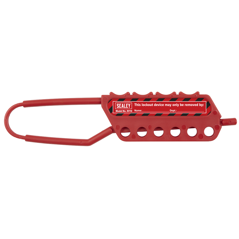 Sealey Insulation Safety Lockout Hasp Model EV13