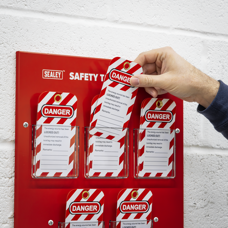 Sealey Safety Tag Station EV15 350x30x400mm