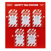 Sealey Safety Tag Station EV15 350x30x400mm