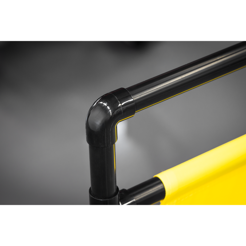 Sealey Folding Safety Barrier EV20 1775x980mm for Electric Vehicles