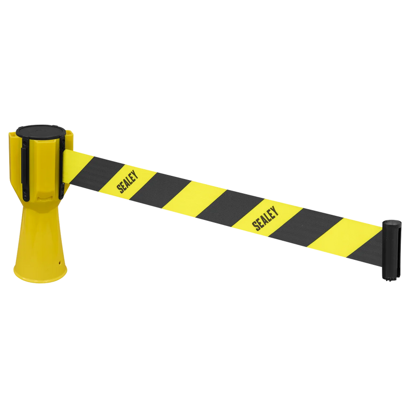 Sealey Cone Topper Retractable Belt Barrier 5m Long