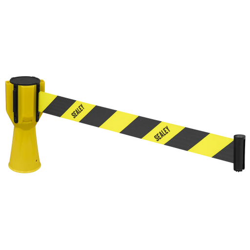 Sealey Cone Topper Retractable Belt Barrier 5m Long