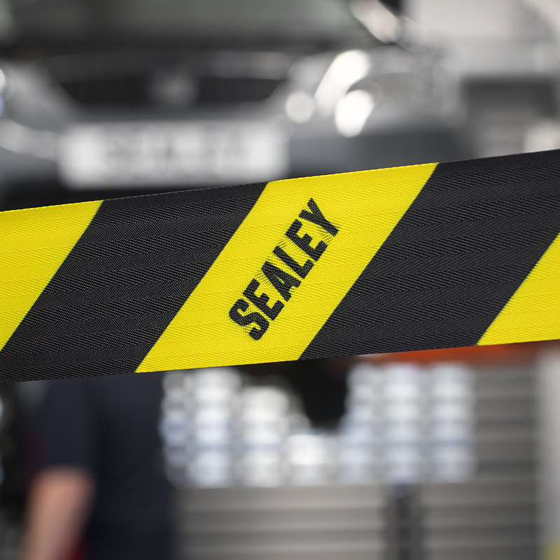 Sealey Wall Mounting Retractable Belt Barrier EV22 5m