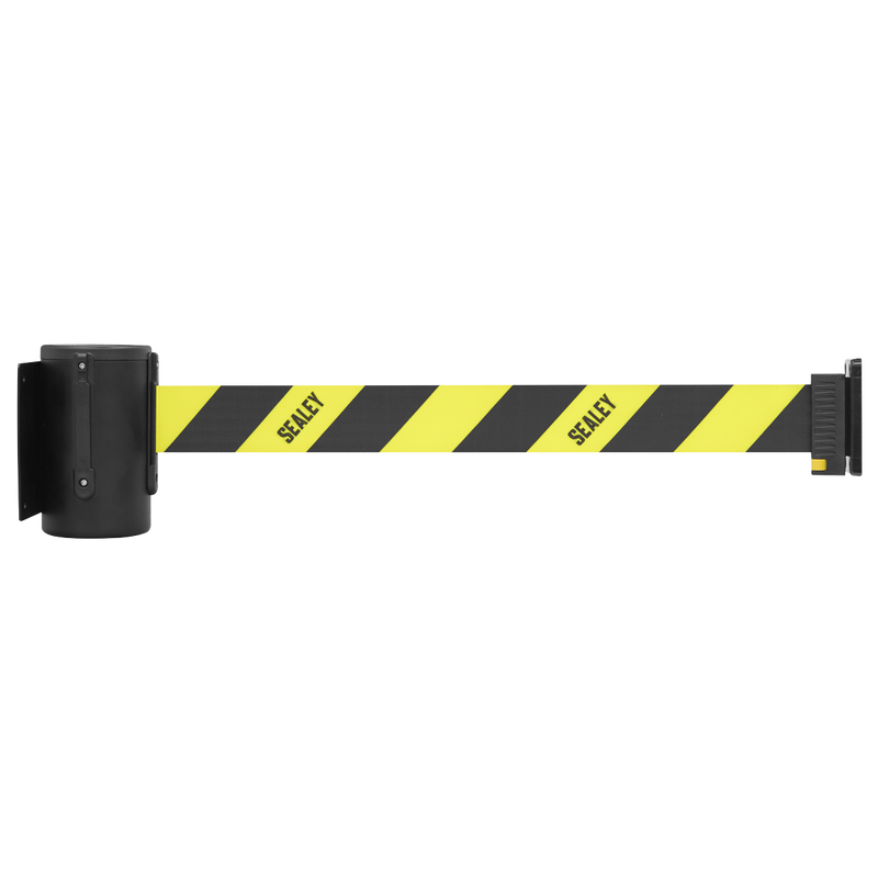 Sealey Wall Mounting Retractable Belt Barrier EV22 5m