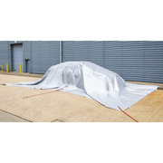 Sealey Vehicle Fire Safety Blanket 6x8m Silicone Coated EV500
