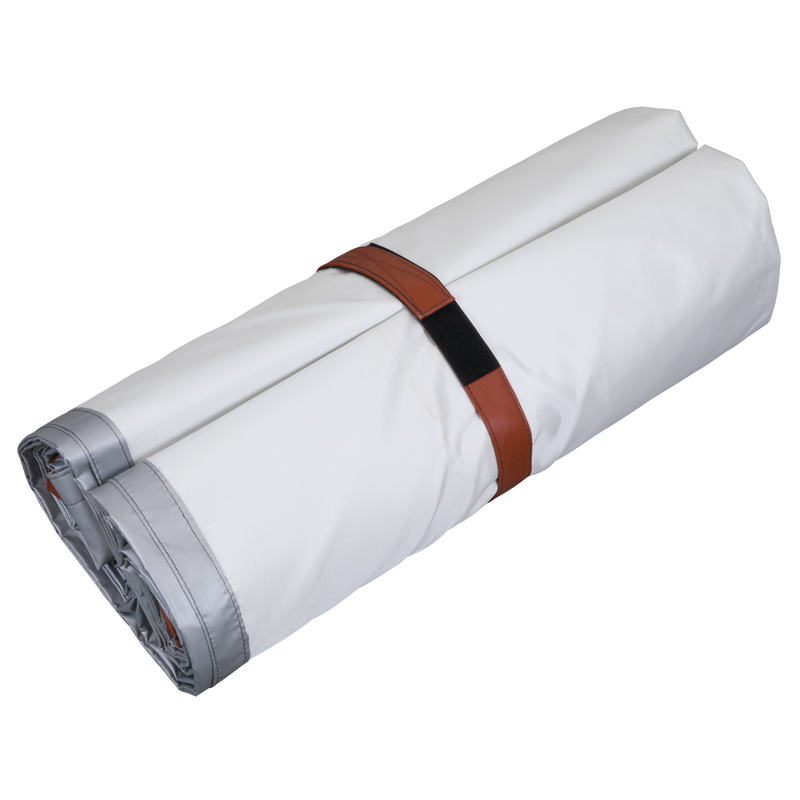 Sealey Vehicle Fire Safety Blanket 6x8m Silicone Coated EV500
