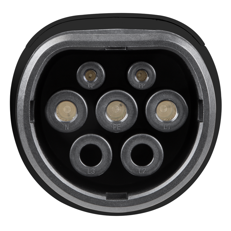 Sealey 5m Portable EV Charger Type 2 to UK 3-Pin Plug 3.5kW