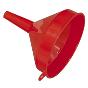 Sealey Fixed Spout Funnel 120mm - Durable Polyethylene