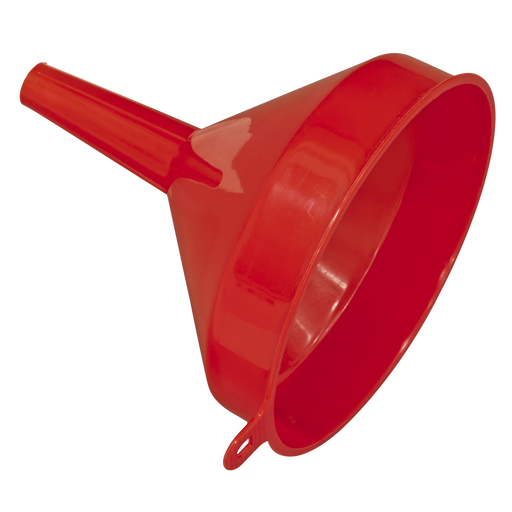 Sealey Fixed Spout Funnel 120mm - Durable Polyethylene