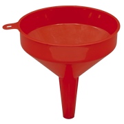 Sealey Fixed Spout Funnel 120mm - Durable Polyethylene