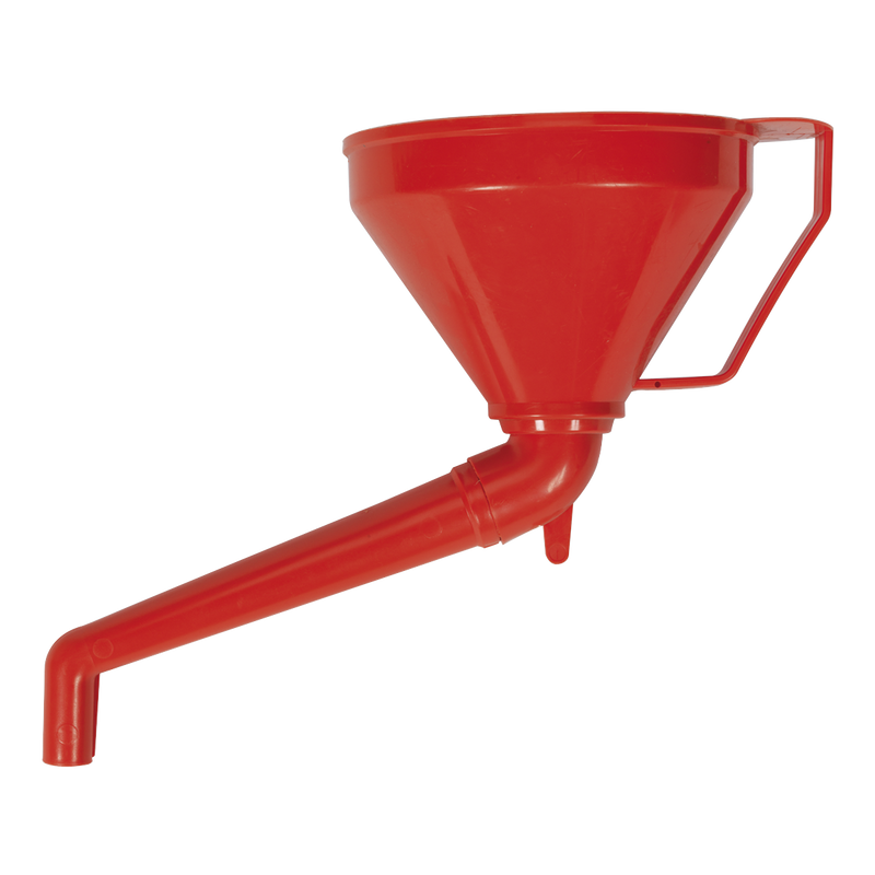Sealey Fixed Offset Spout Funnel 160mm - Medium