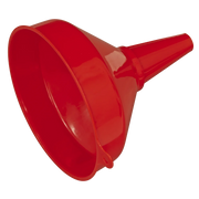 Sealey Fixed Spout Funnel 200mm with Filter