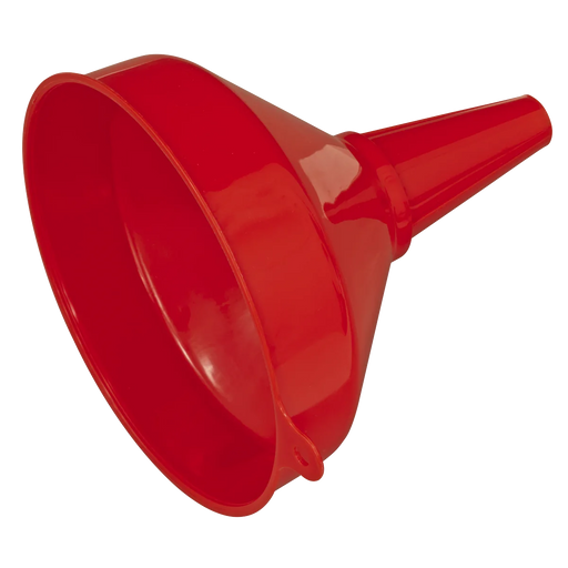 Sealey Fixed Spout Funnel 200mm with Filter