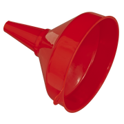 Sealey Fixed Spout Funnel 200mm with Filter