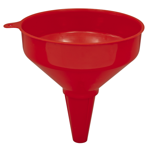 Sealey Fixed Spout Funnel 200mm with Filter
