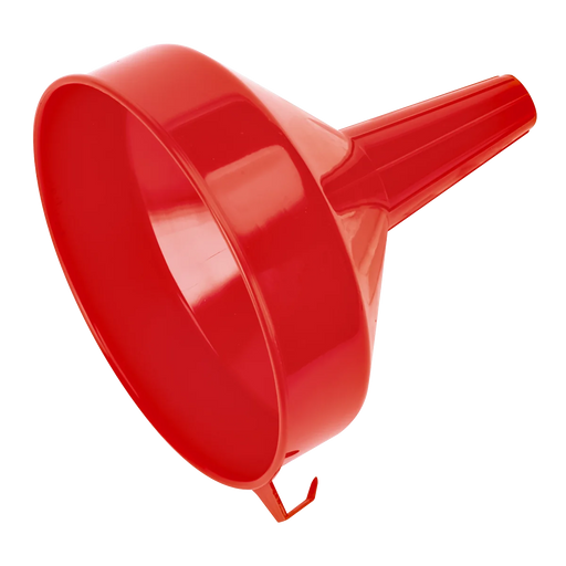 Sealey Fixed Spout Funnel 185mm - Medium Oil & Fuel Resistant