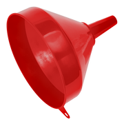 Sealey Fixed Spout Funnel 250mm - Large Oil & Fuel Resistant
