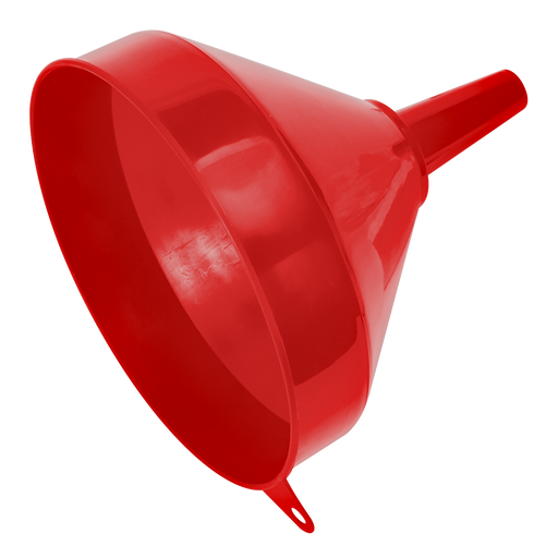 Sealey Fixed Spout Funnel 250mm - Large Oil & Fuel Resistant