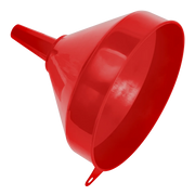 Sealey Fixed Spout Funnel 250mm - Large Oil & Fuel Resistant
