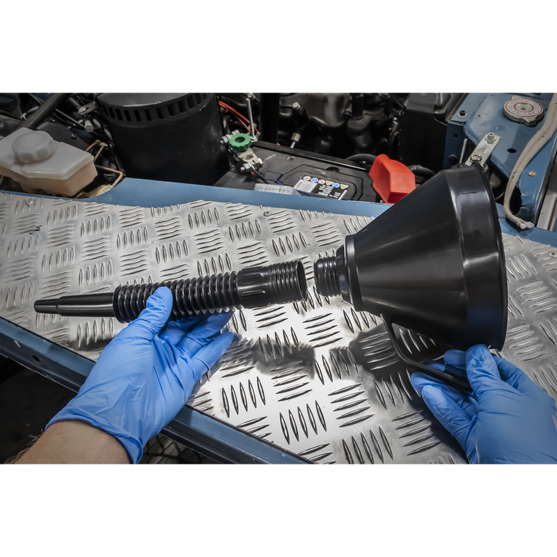 Sealey Flexible Spout Funnel Model F6 Ø160mm