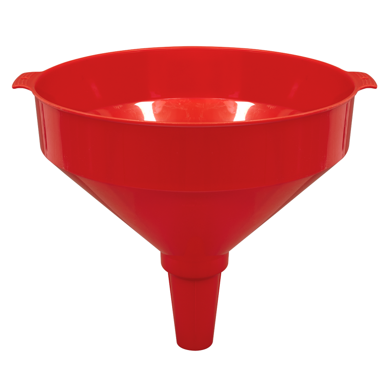 Sealey Fixed Spout Funnel F8 300mm Extra-Large Capacity