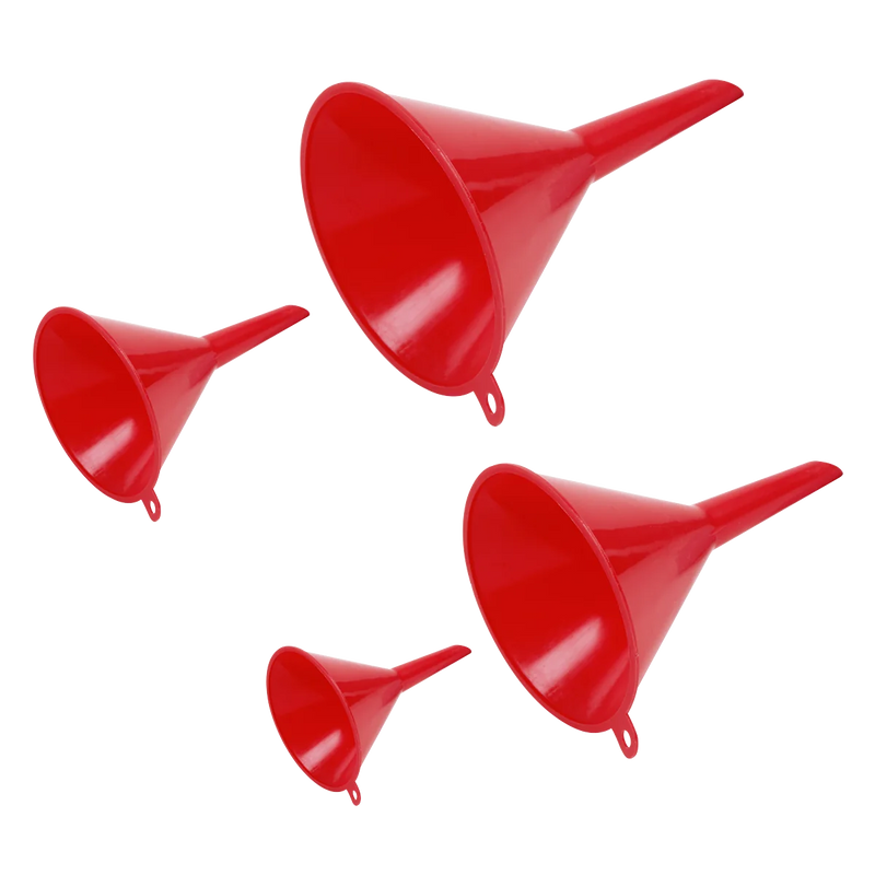 Sealey Funnel Set 4 Piece - Ø50, 75, 95, 115mm
