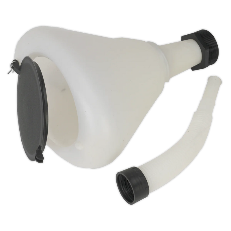 Sealey Funnel 200mm with Closing Lid