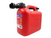 Faithfull Plastic Fuel Can Red 5 litre - FAIAUCAN5R