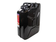 Faithfull Black Steel Jerry Can 20 litre - FAIAUJERR20B