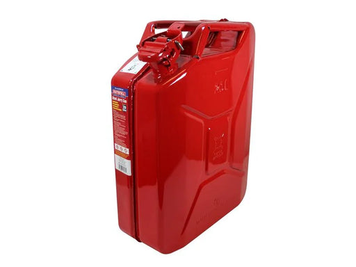 Faithfull Red Steel Jerry Can 20 litre - FAIAUJERR20R