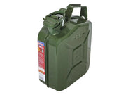 Faithfull Green Steel Jerry Can 5 litre - FAIAUJERRY5