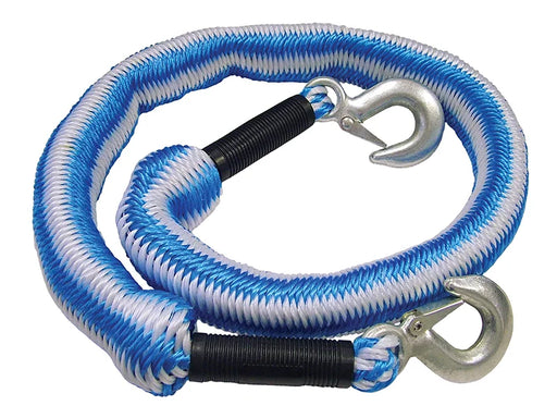 Faithfull Tow Rope Expanding 4m Metal Hooks 3 Tonnes - FAIAUTRELAST
