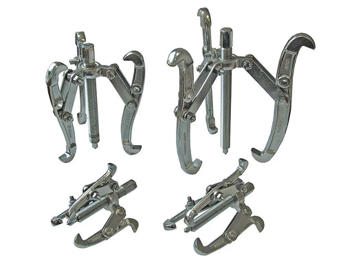 Faithfull Bearing Puller Set, 4 Piece 75 100 150 & 200mm - FAIBEARPULL4