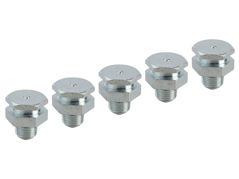 Faithfull Grease Nipple Button 1/8in BSP (Pack 5) - FAIGGN18BSPB