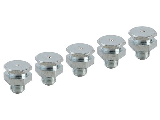 Faithfull Grease Nipple Button 1/8in BSP (Pack 5) - FAIGGN18BSPB