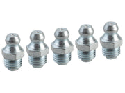 Faithfull Grease Nipple Straight M8 x 1.0 (Pack 5) - FAIGGN8100M
