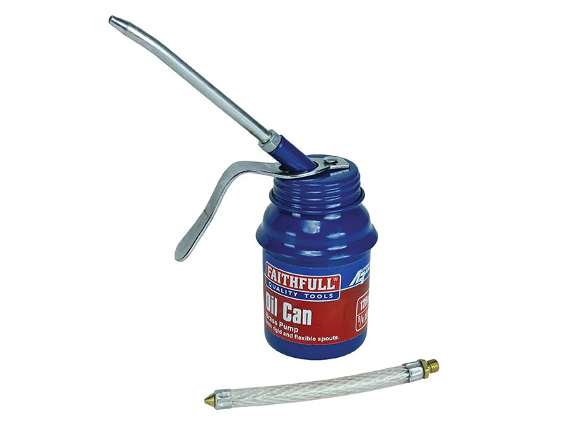 Faithfull Pistol Type Oil Can 125ml - FAIOC125