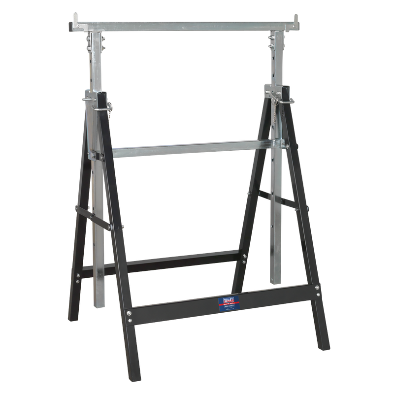 Sealey Fold Down Telescopic Trestle 200kg Capacity FDT3