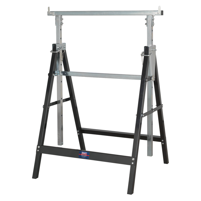 Sealey Fold Down Telescopic Trestle 200kg Capacity FDT3