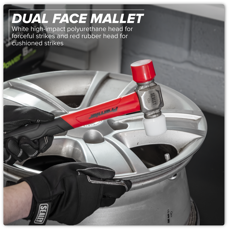 Sealey Premier Dual Face Mallet FGM12 0.61kg