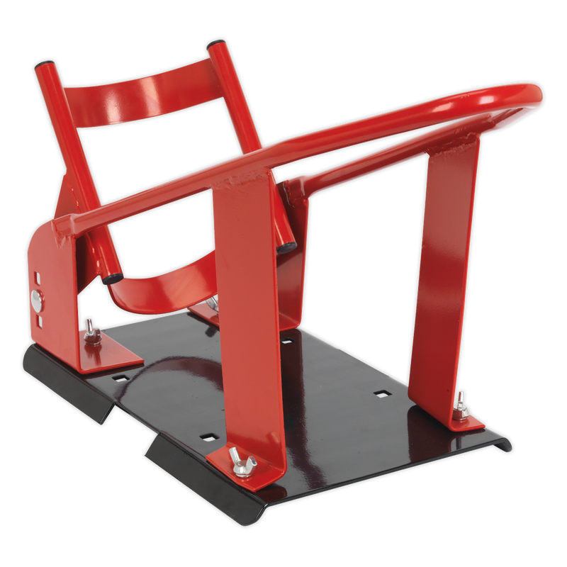 Sealey Motorcycle Front Wheel Chock FPS6 90-130mm Tyre Width