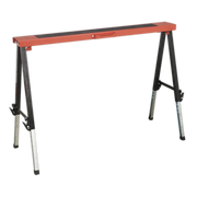 Sealey Fold Down Trestle FTAL1 150kg Capacity Adjustable Legs