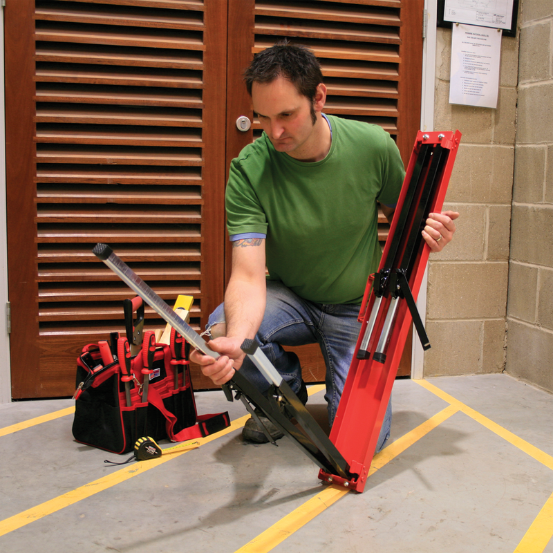 Sealey Fold Down Trestle FTAL1 150kg Capacity Adjustable Legs