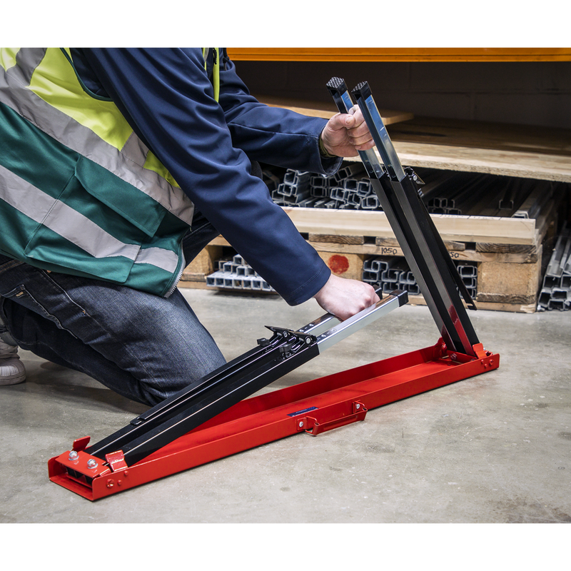Sealey Fold Down Trestle FTAL1 150kg Capacity Adjustable Legs