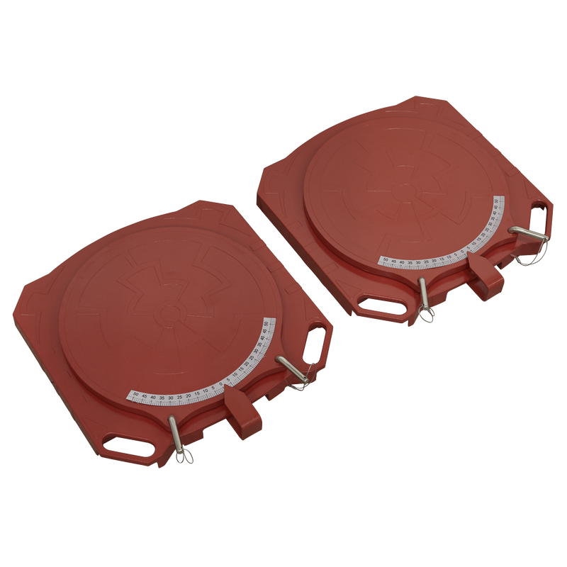Sealey Steering Turntables GA44 4 Tonne Capacity Pair