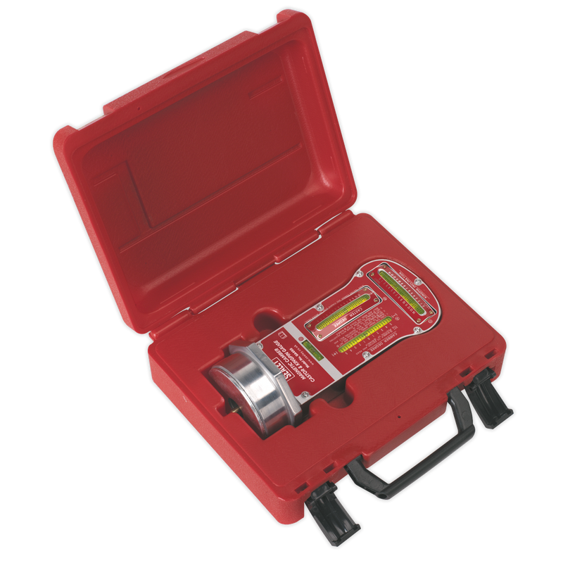 Sealey Magnetic Camber Castor & Kingpin Gauge GA450 - Ø85mm