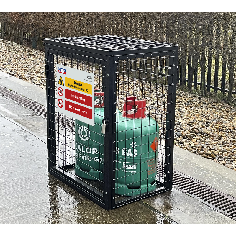 Sealey Gas Cylinder Safety Cage - GCSC219