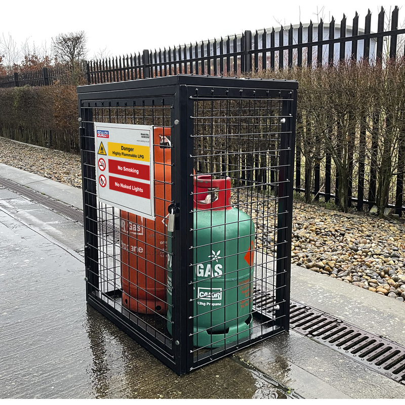 Sealey Gas Cylinder Safety Cage - GCSC219